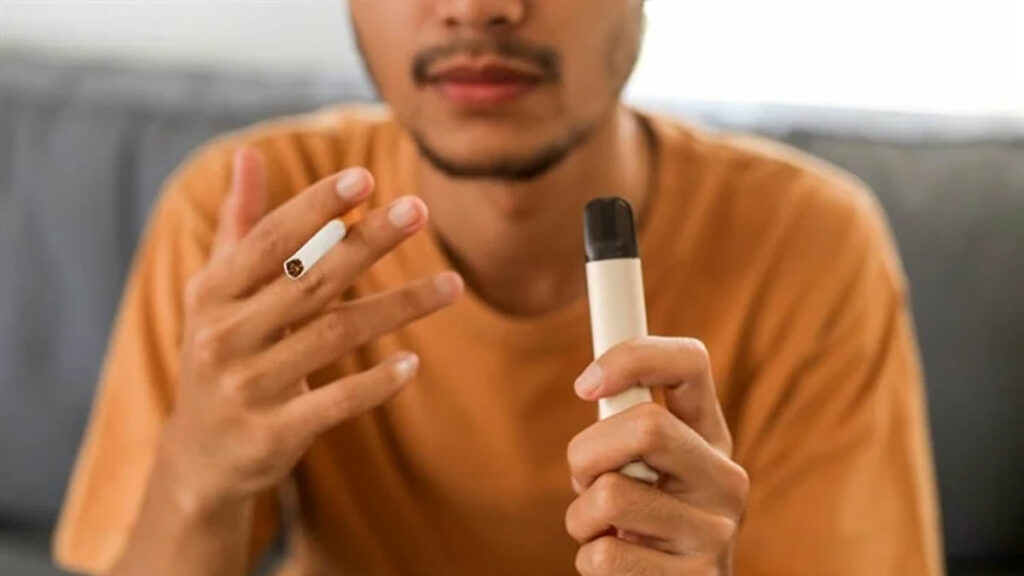 Vaping beats traditional quit aids