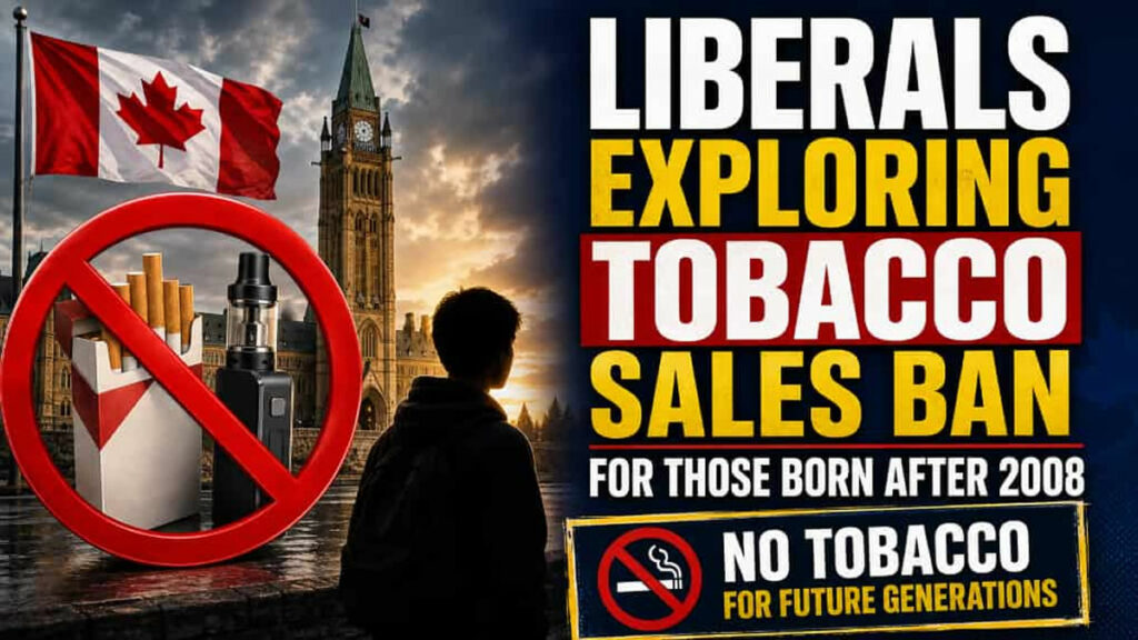 Canada generational tobacco ban, UK tobacco and vapes bill