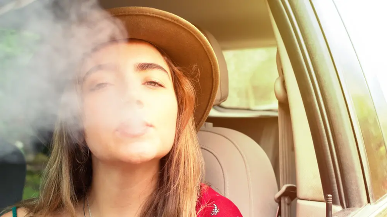 vape while driving Germany